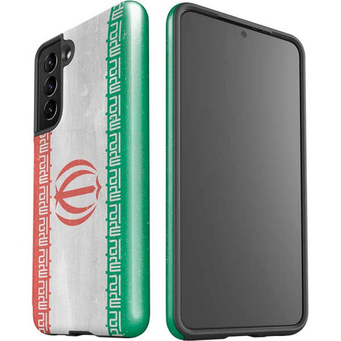 Iran Flag Distressed Galaxy S21 5G Pro Case